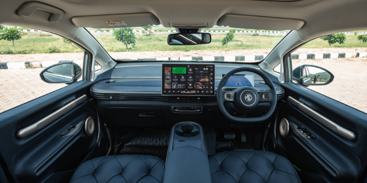 MG Windsor EV Interior