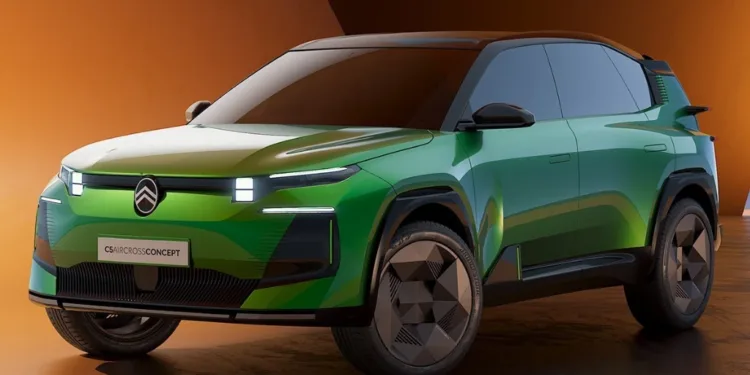 New Citroen C5 Aircross Concept