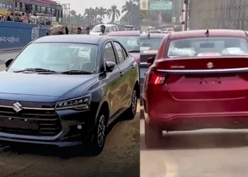 New Maruti Dzire Leaked