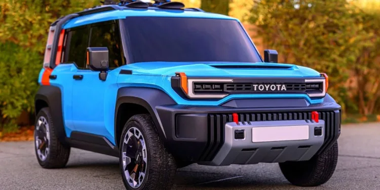 Small Toyota off-roader