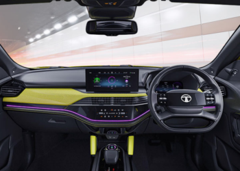 Tata Harrier EV interior