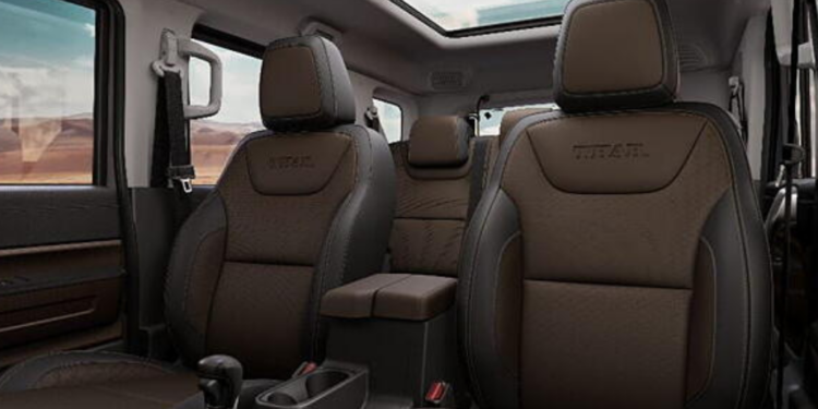 Thar ROXX SUV New Interior