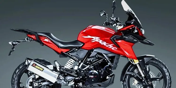 TVS New 300cc Adventure Bike