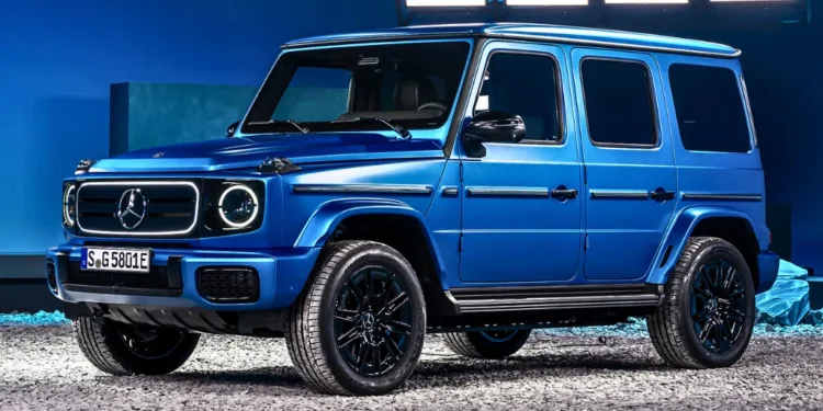 Electric Mercedes G-Class