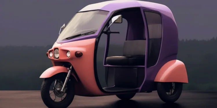 Hyundai-TVS Electric Three-Wheeler