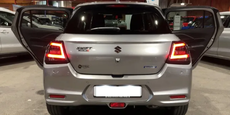 Indian-spec Swift