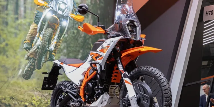 2025 KTM 390 ADV Range