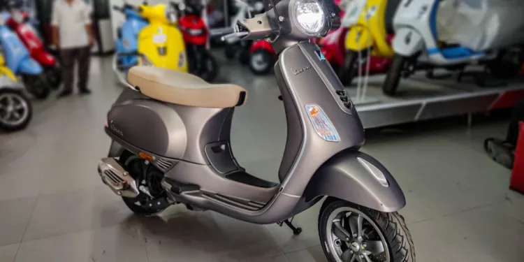 New Vespa Scooter